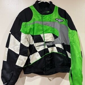 Kawasaki Ninja motorcycle racing jacket